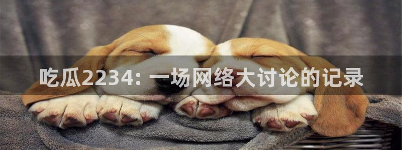 吃瓜网是全网更新最快:吃瓜2234: 一场网络大讨论的记录