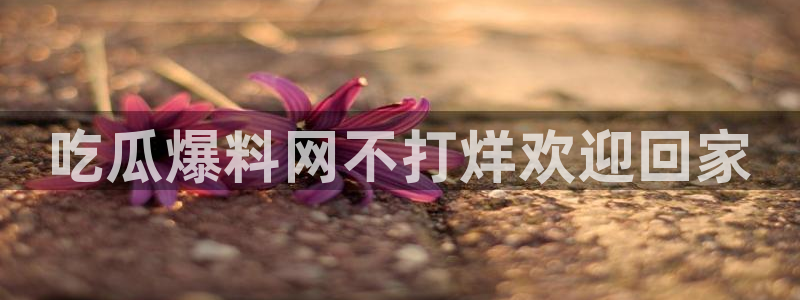 黑料：吃瓜爆料网不打烊欢迎回家